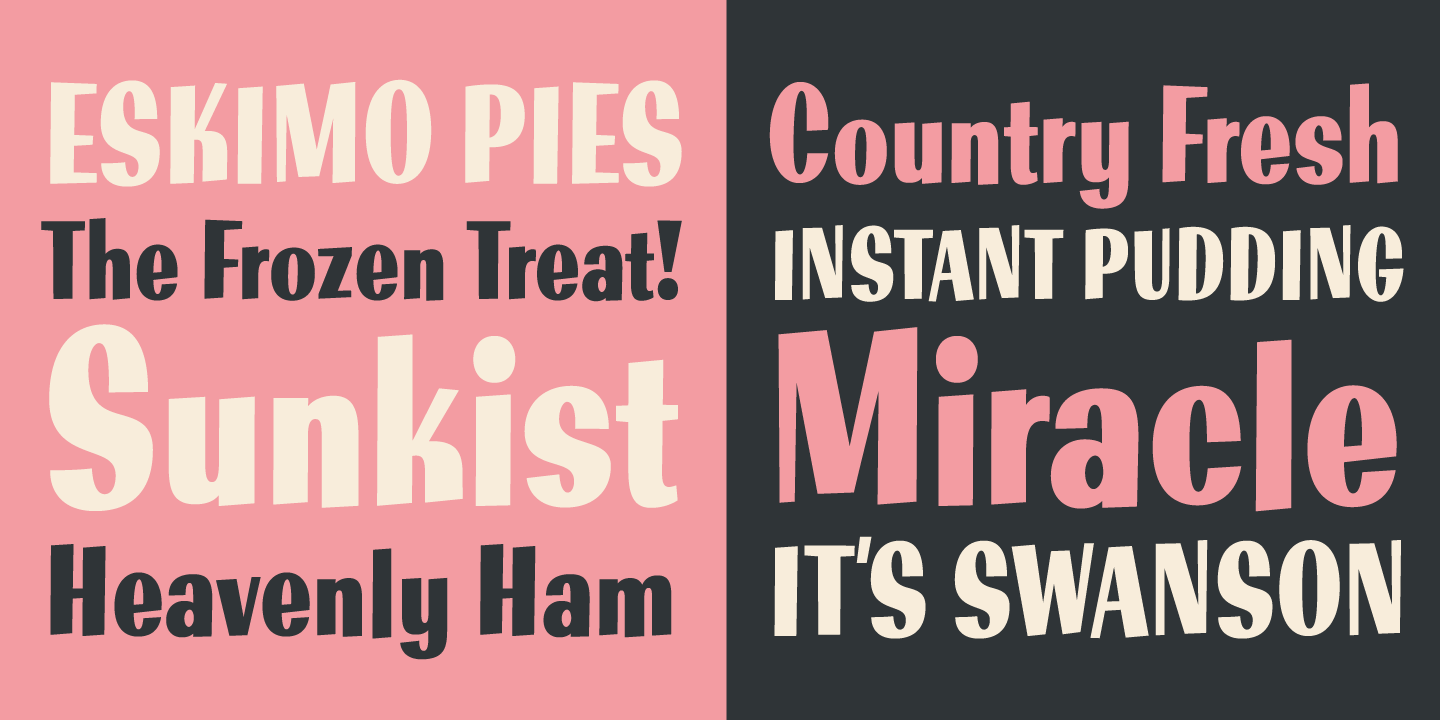 Filmotype Melon Font Poster #4