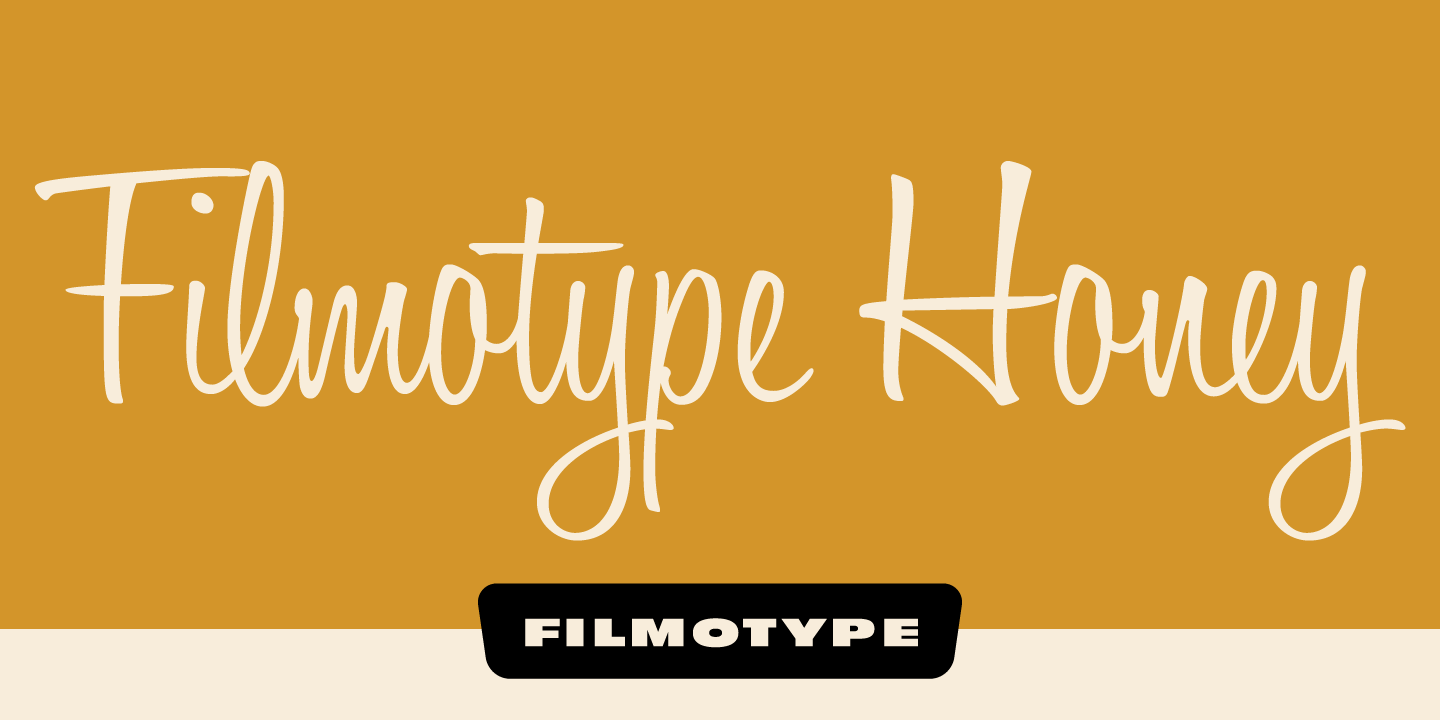 Filmotype Honey Font Family