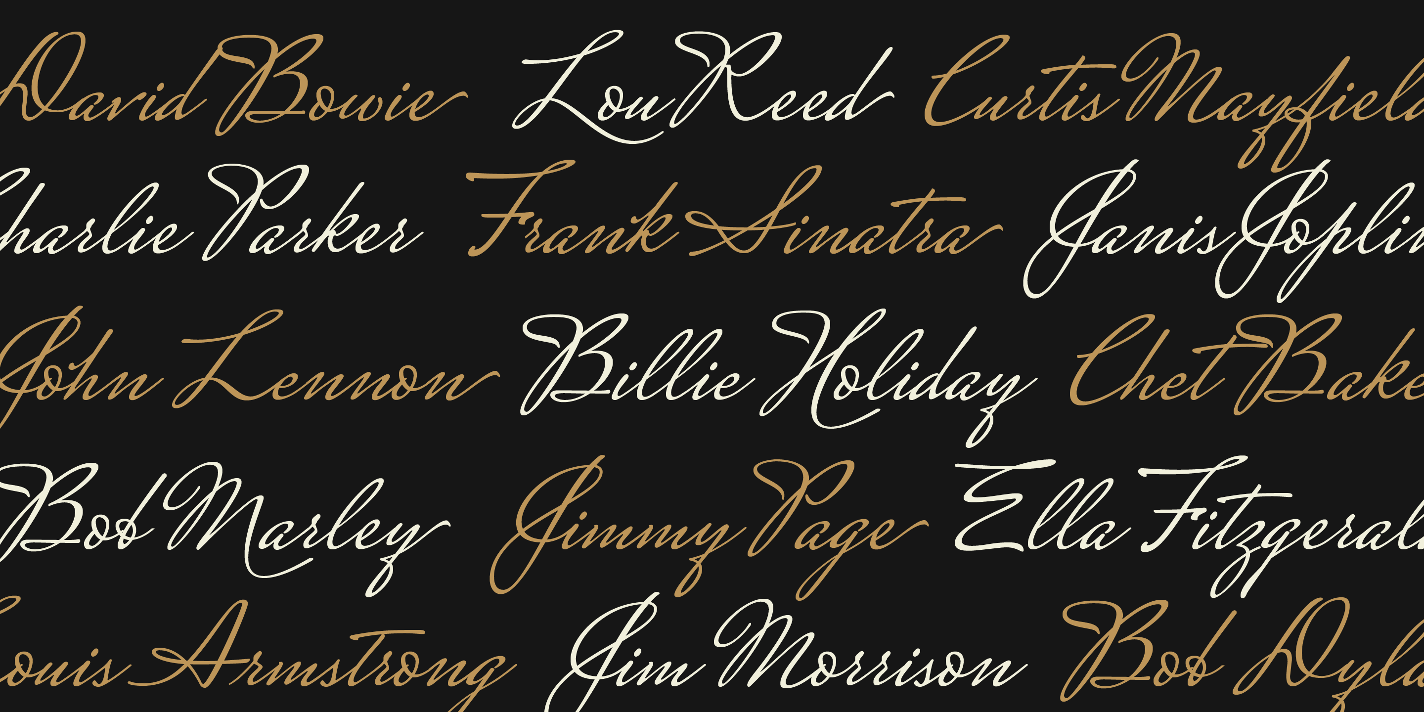 Mrs Saint-Delafield Font Poster #1