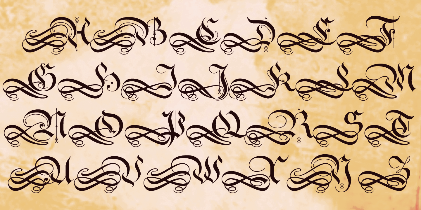 Monkeytails Font Poster #1