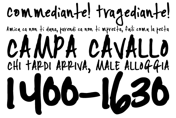 YWFT Signature Light Font Poster #1