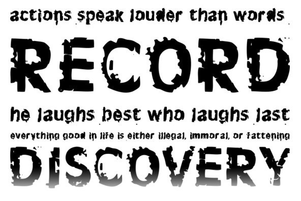 YWFT Nash Regular Font Poster #1