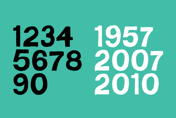 YWFT HLLVTKA Outline Font Poster #1