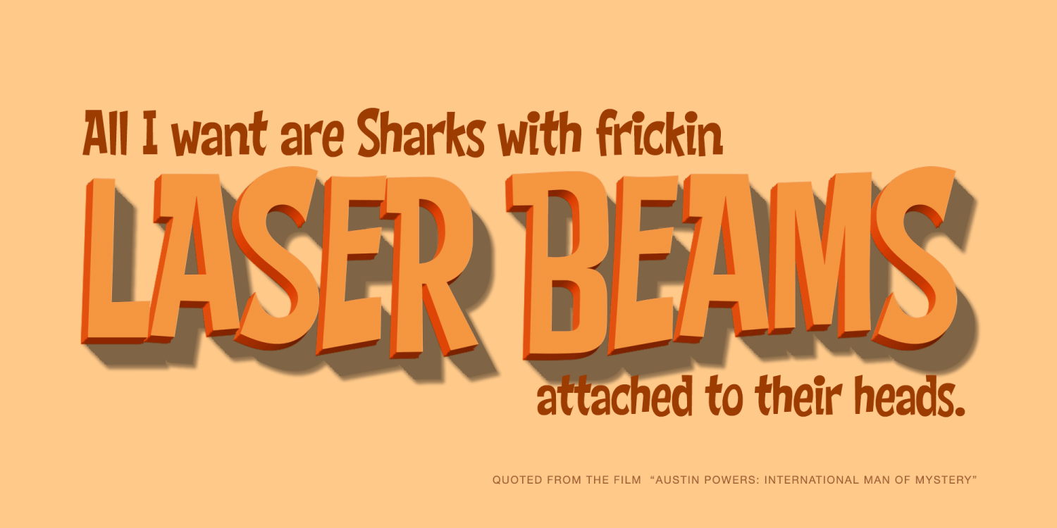 Chop Phooey PB Font Poster #1