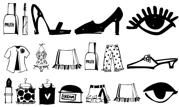 Diva Doodles Font Poster #1