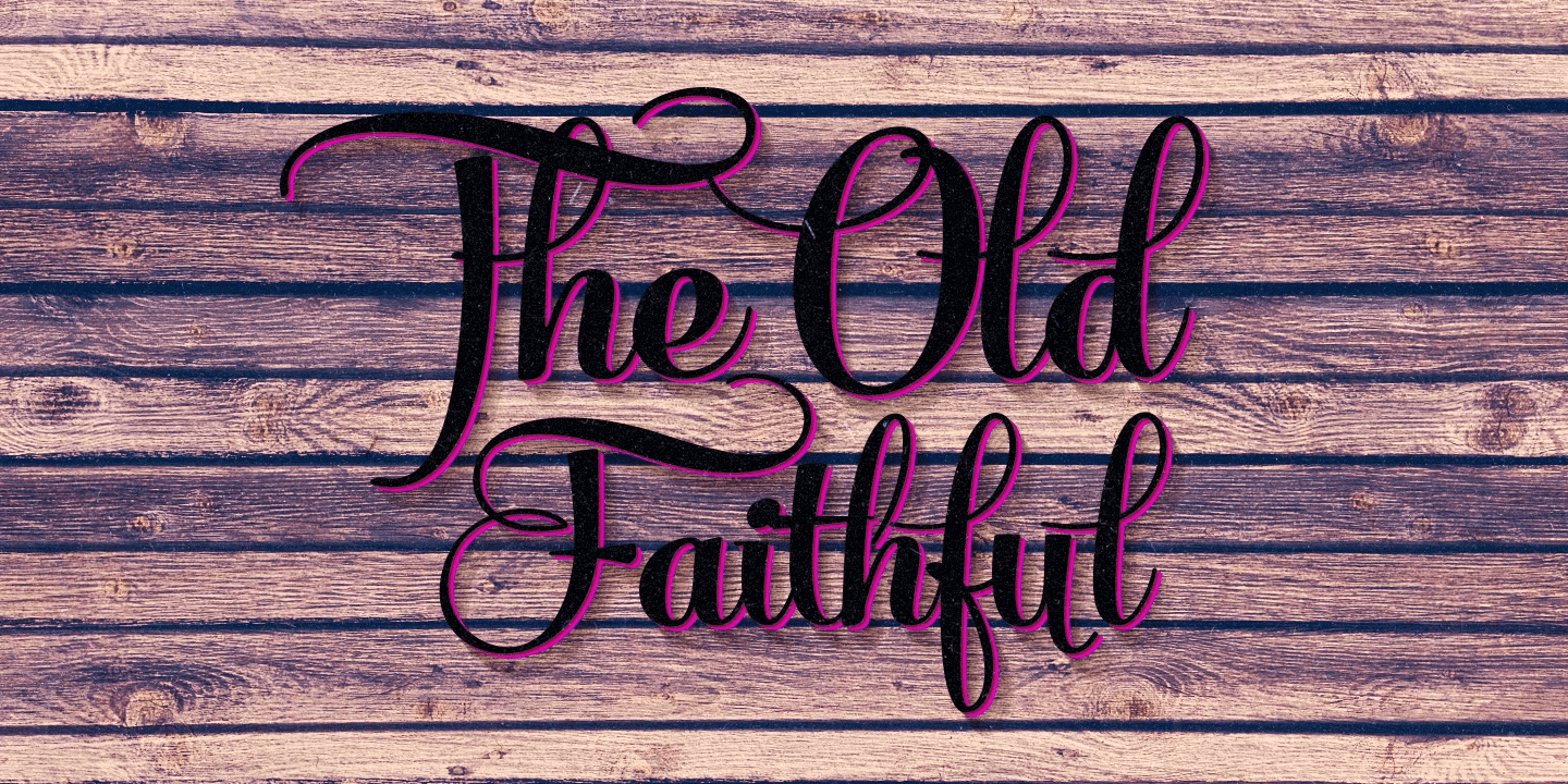 Skipper Font Poster #1