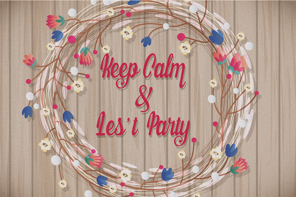 Bettaria Script Font Poster #2