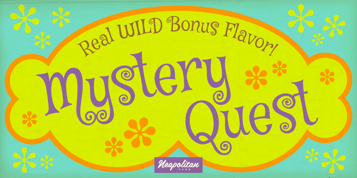 Mystery Quest Pro Font Family Poster