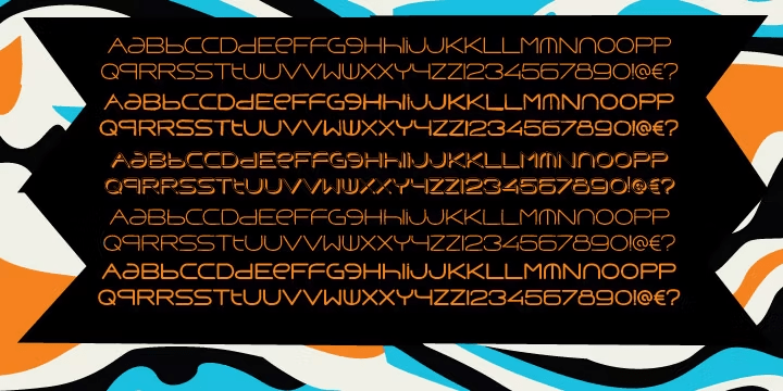 Punavuori Font Poster #1