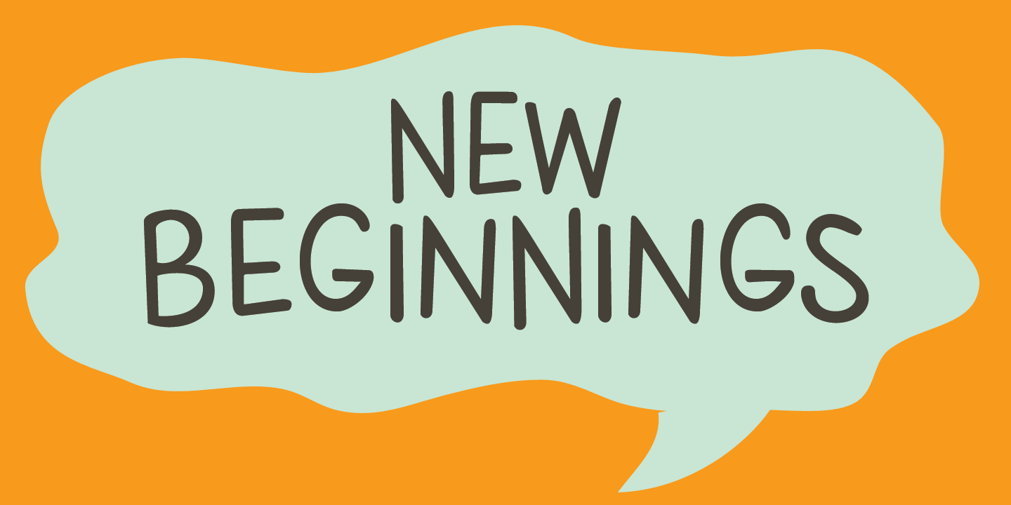 New Beginnings Font Family by Hanoded | Font Bros