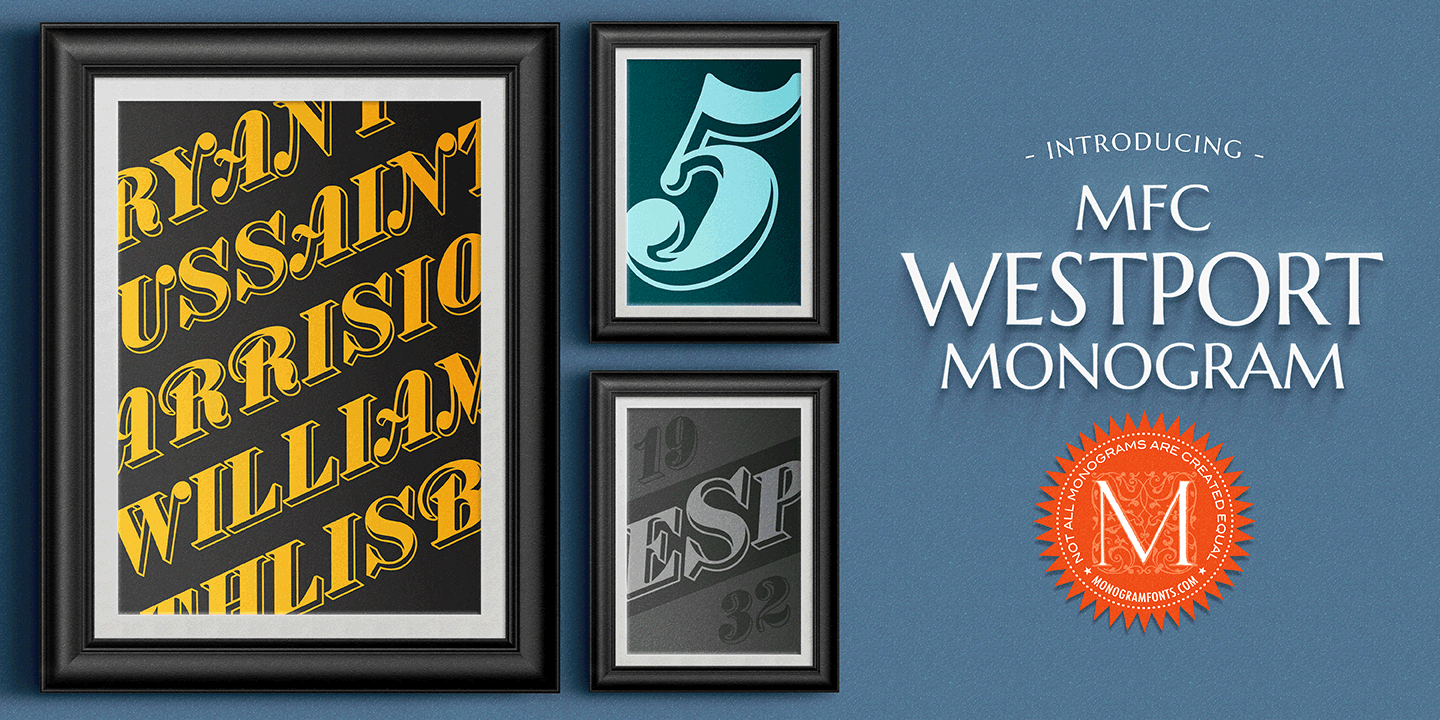 MFC Westport Monogram Poster