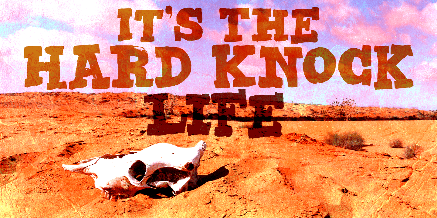 Bad Medicine Font Poster #4