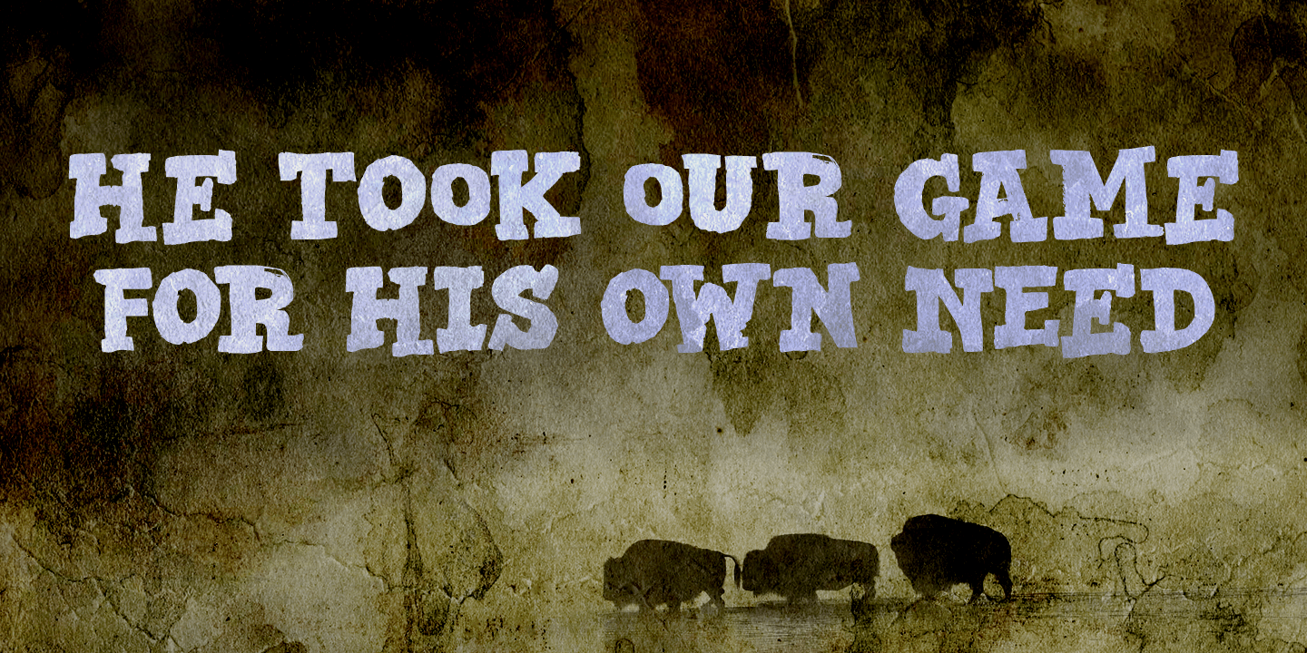 Bad Medicine Font Poster #5