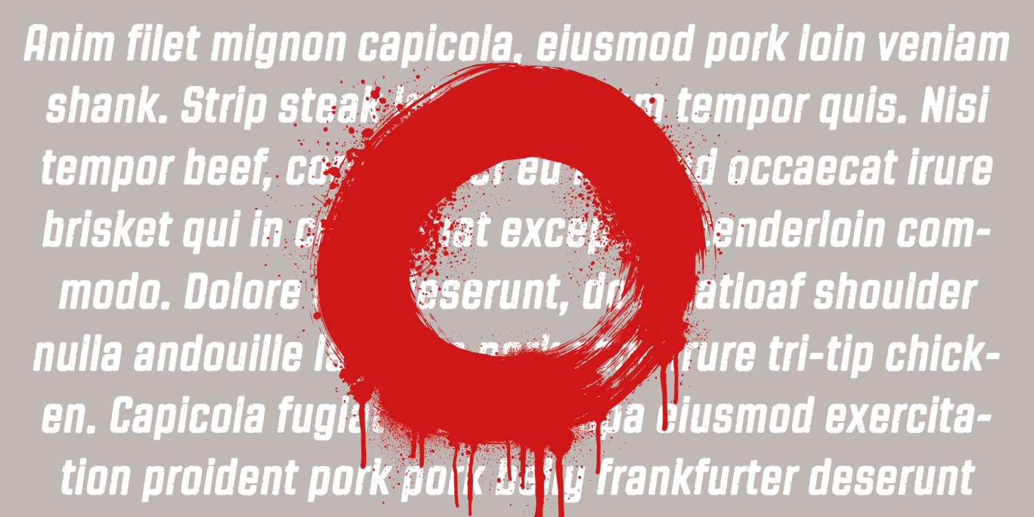 Revolution Gothic P Font Poster #6