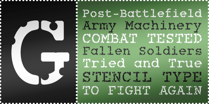 Combat Tested BTN Font Family