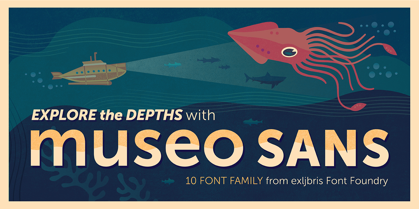 Museo Sans Font Poster #1