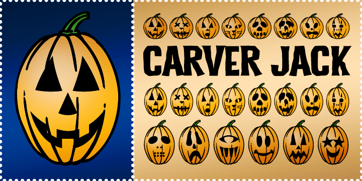 Carver Jack BTN Font Family Poster