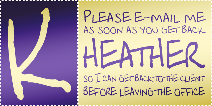 Heather BTN Font Family Poster