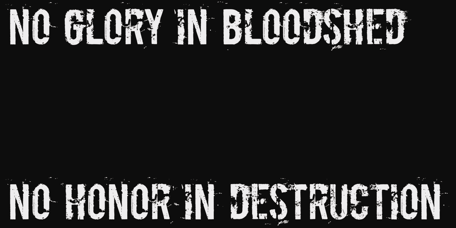 Boycott Font Poster #8