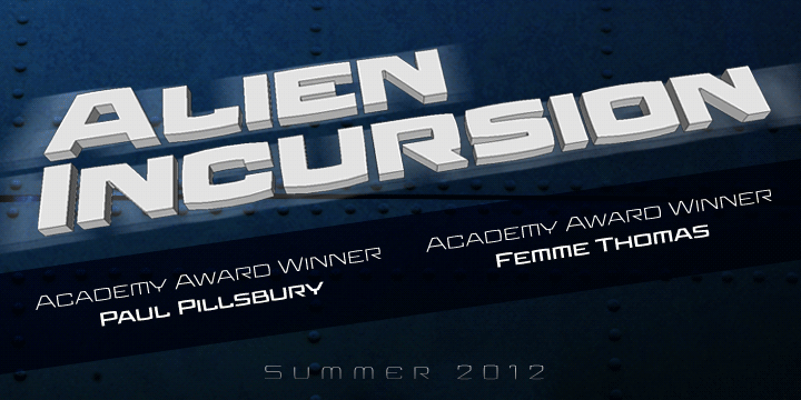 Aviano Future Font Poster #1