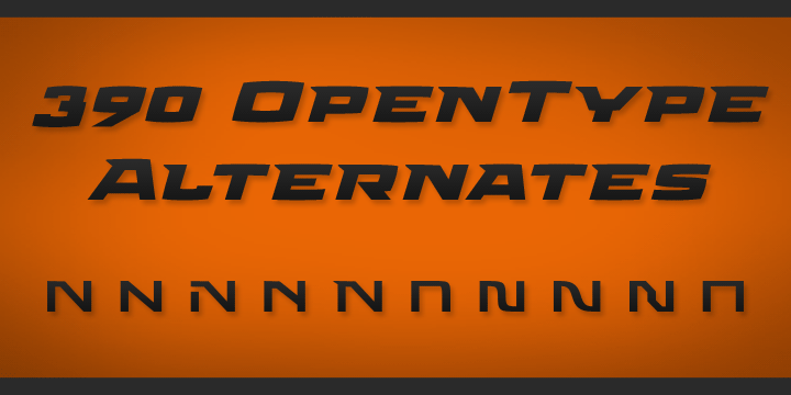 Aviano Future Font Poster #1