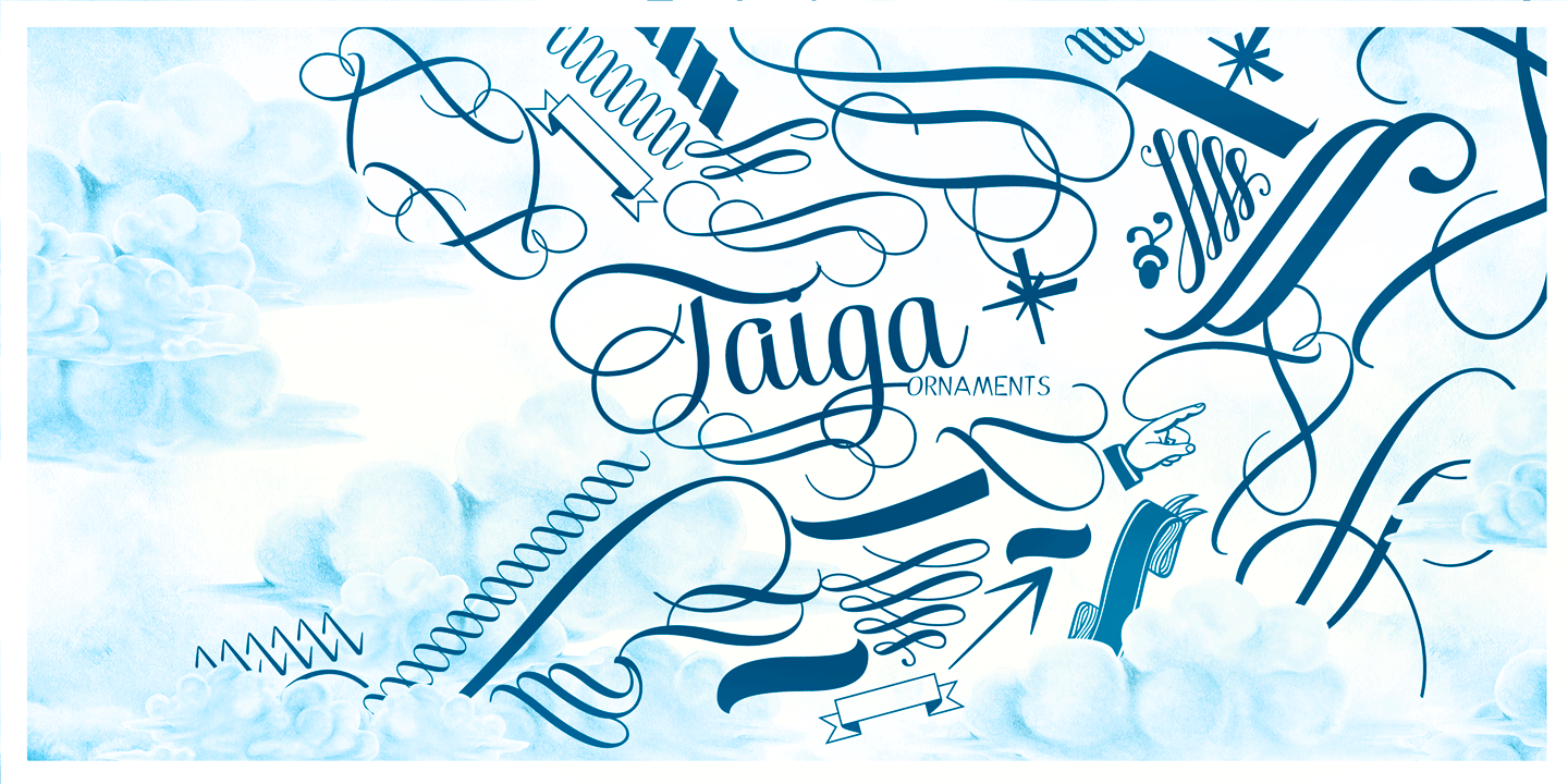 Taiga Font Poster #1