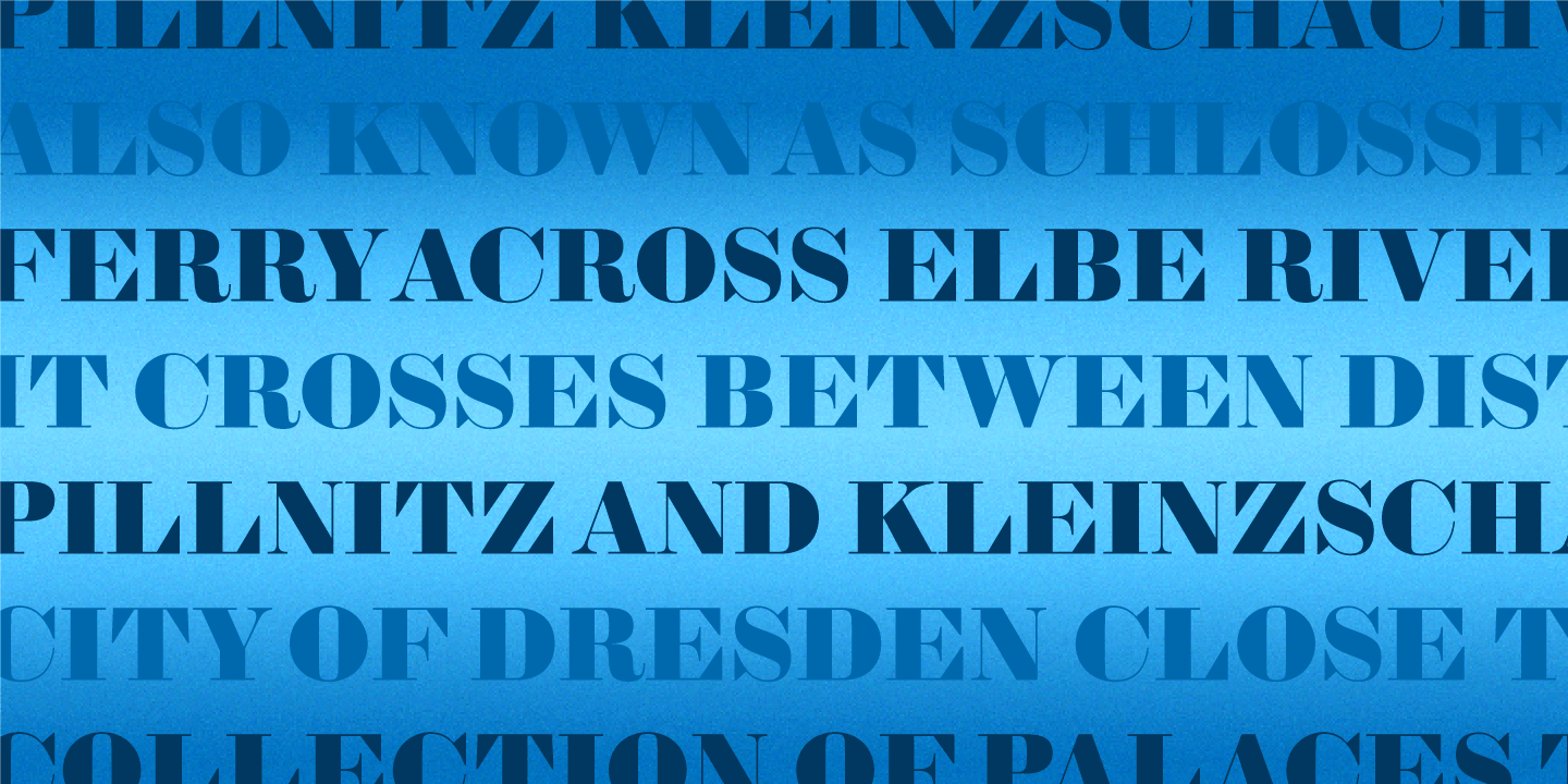 Sybarite Font Poster #1