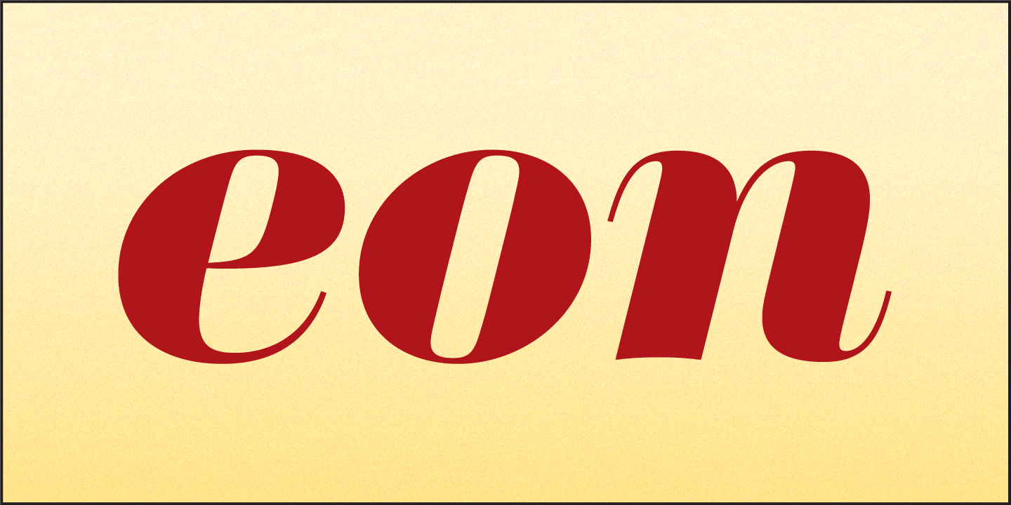 Sybarite Font Poster #1