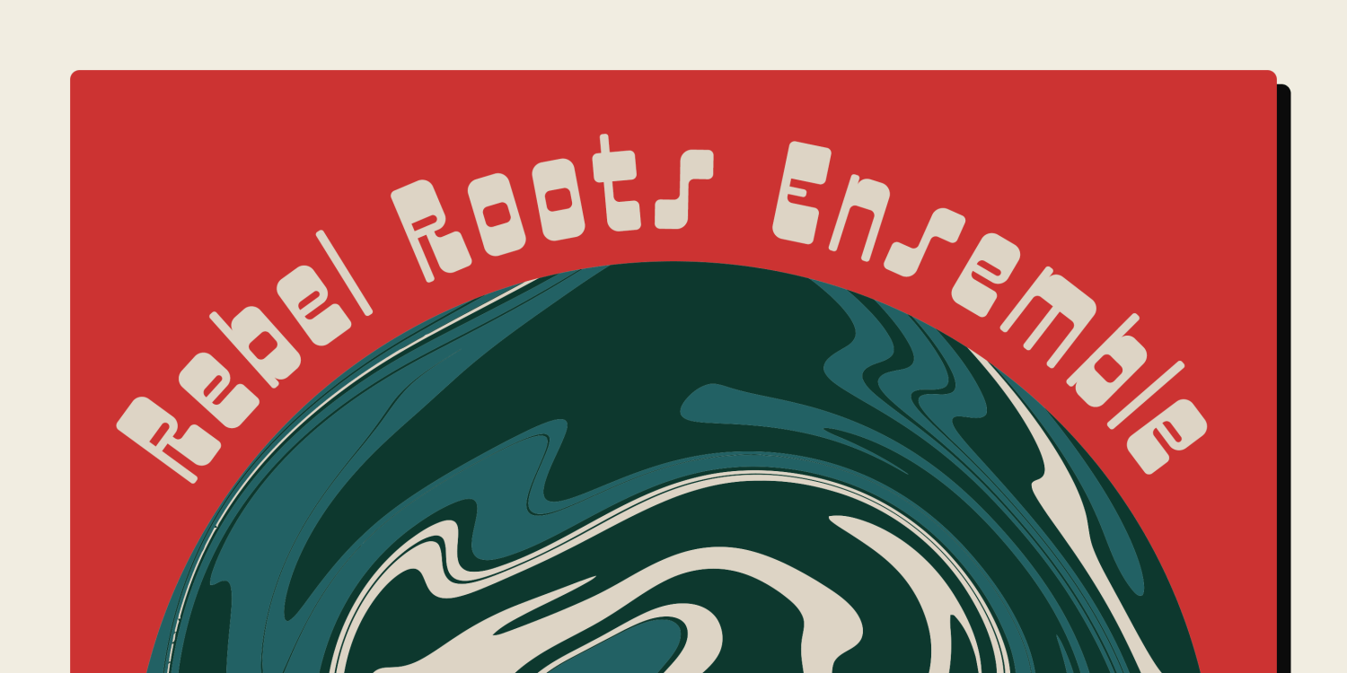 Rebel Train Goes Font Poster #7