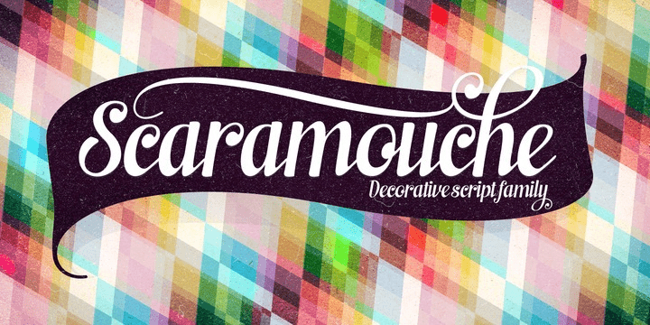 Scaramouche Font Poster #1
