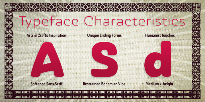 Ashemore Softened Font Poster #1