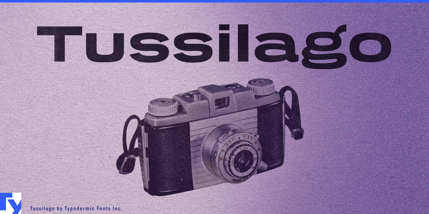 Tussilago Font Poster #1