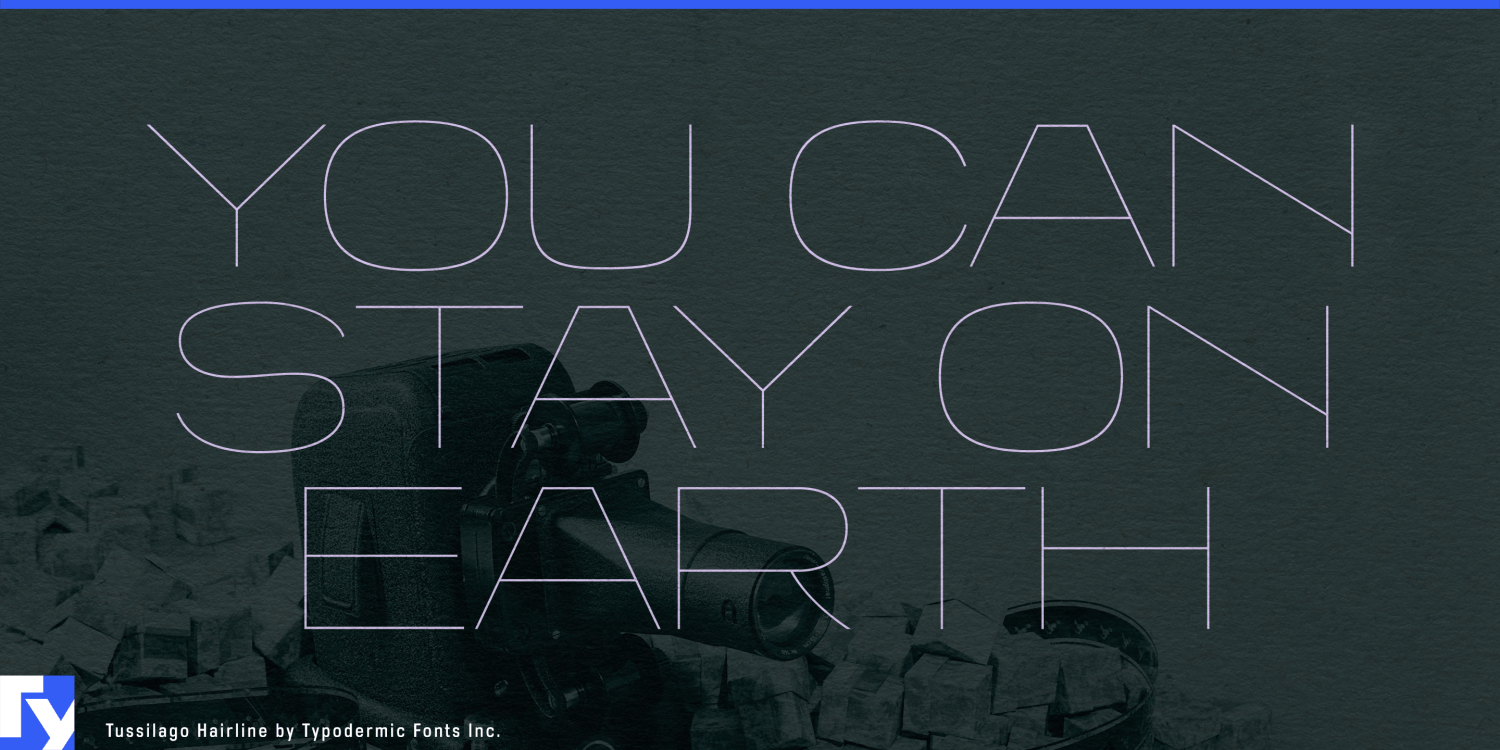Tussilago Font Poster #1