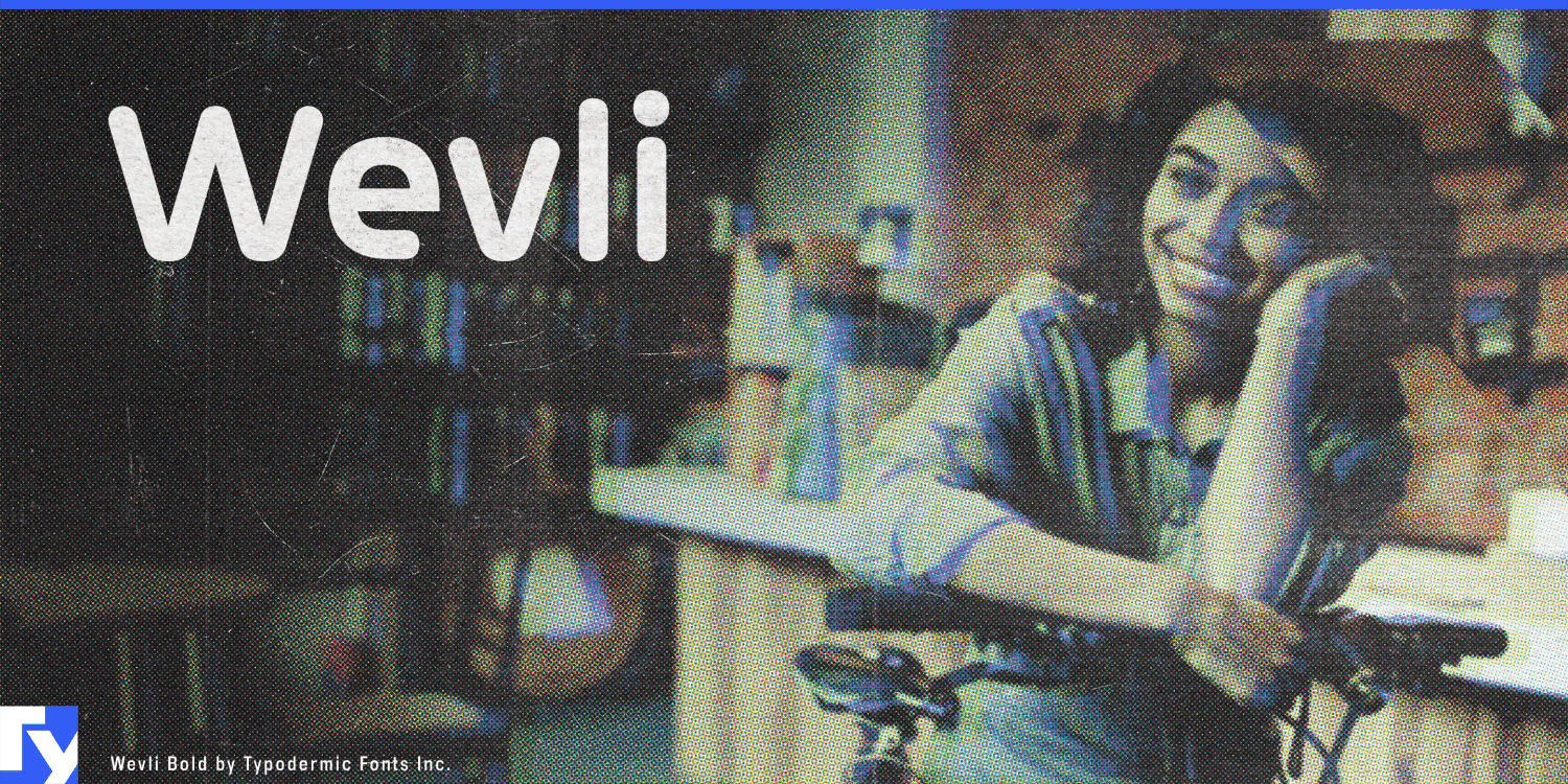 Wevli Font Poster #1