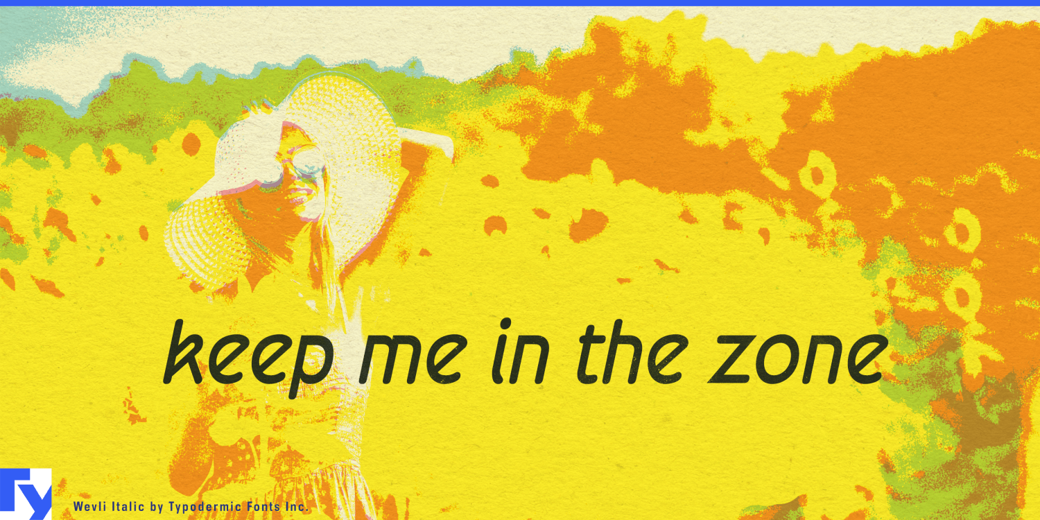 Wevli Font Poster #1