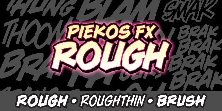 Piekos FX Rough BB Poster
