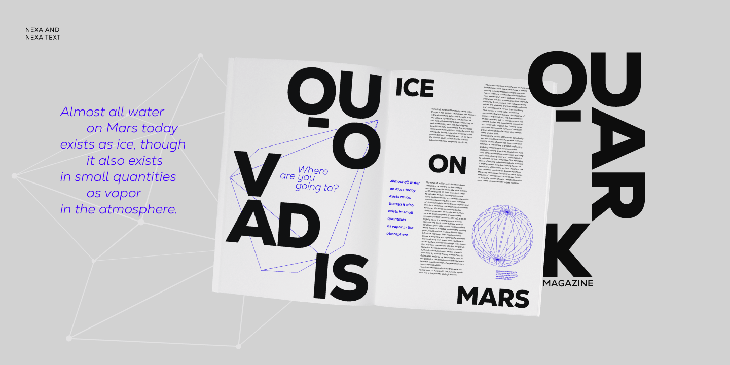 Nexa Font Poster #1