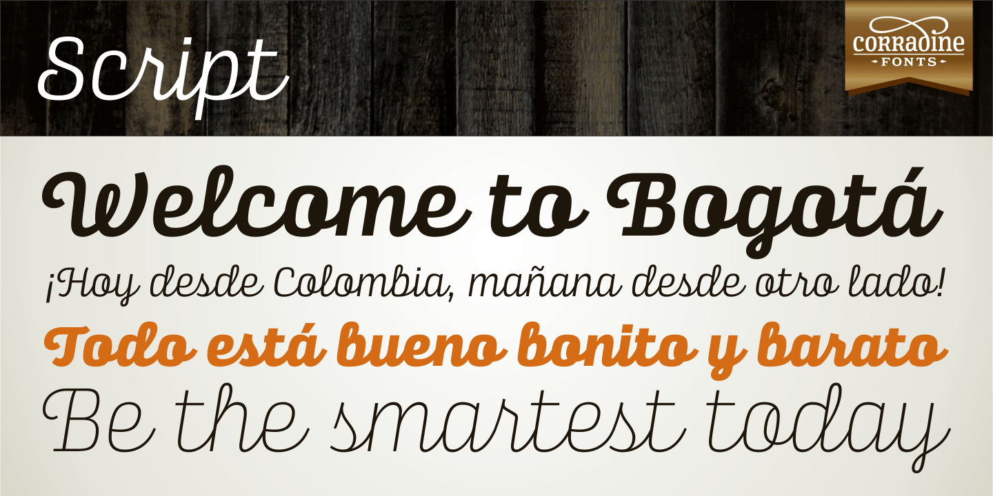 Alianza Font Poster #1
