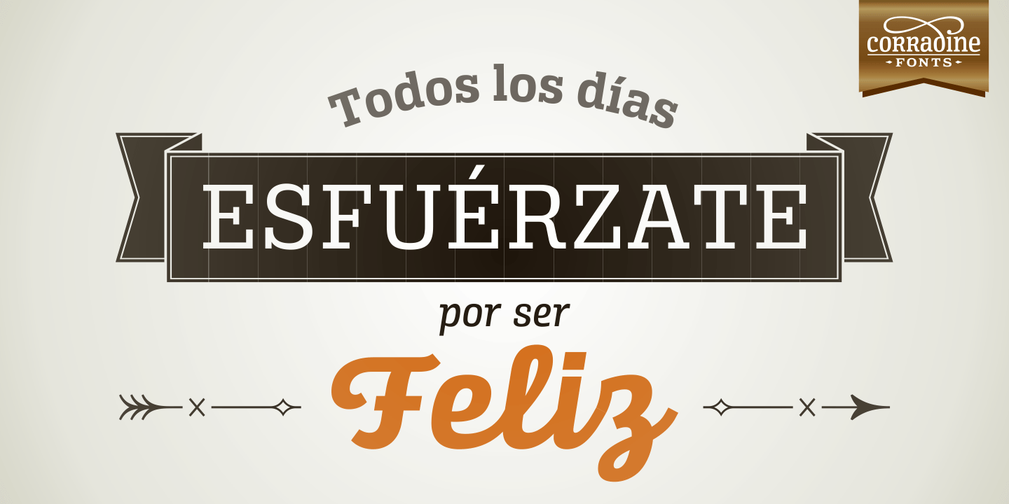Alianza Font Poster #1