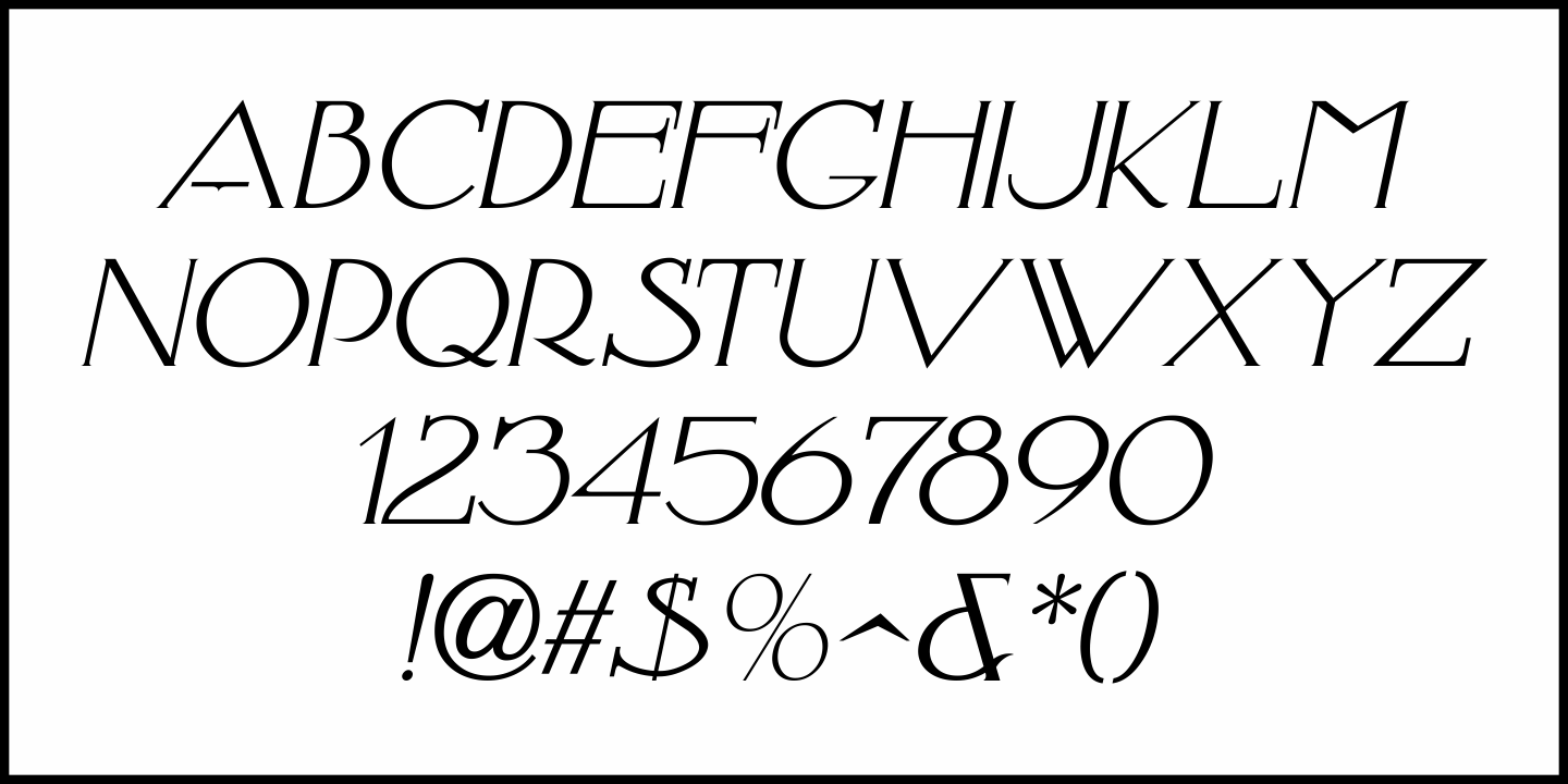 Movie Producer Font Poster #5