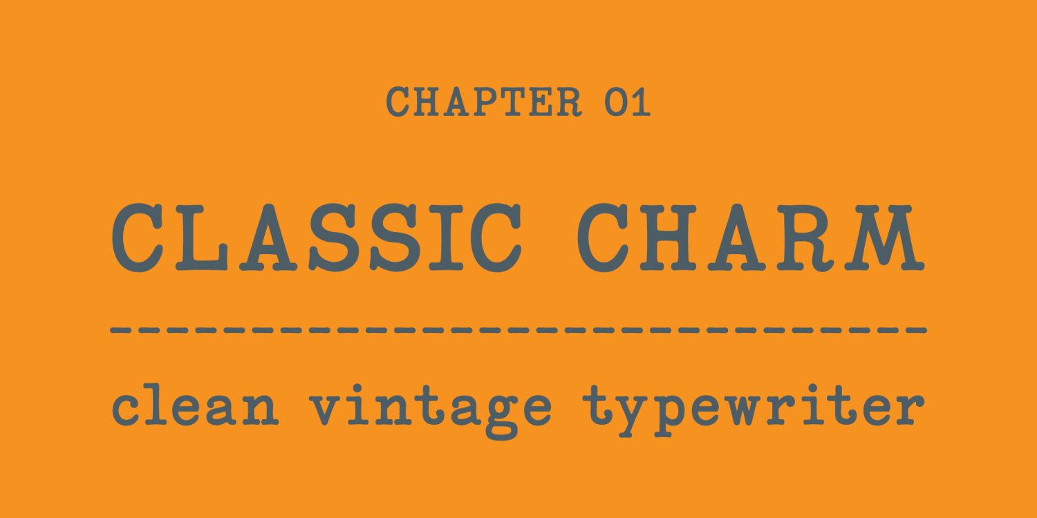 Coronette Font Poster #1