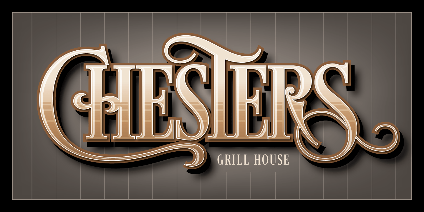 Desire Font Poster #1