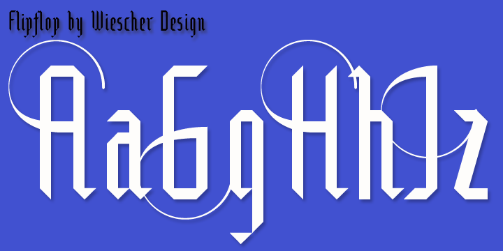 Flipflop Font Poster #1