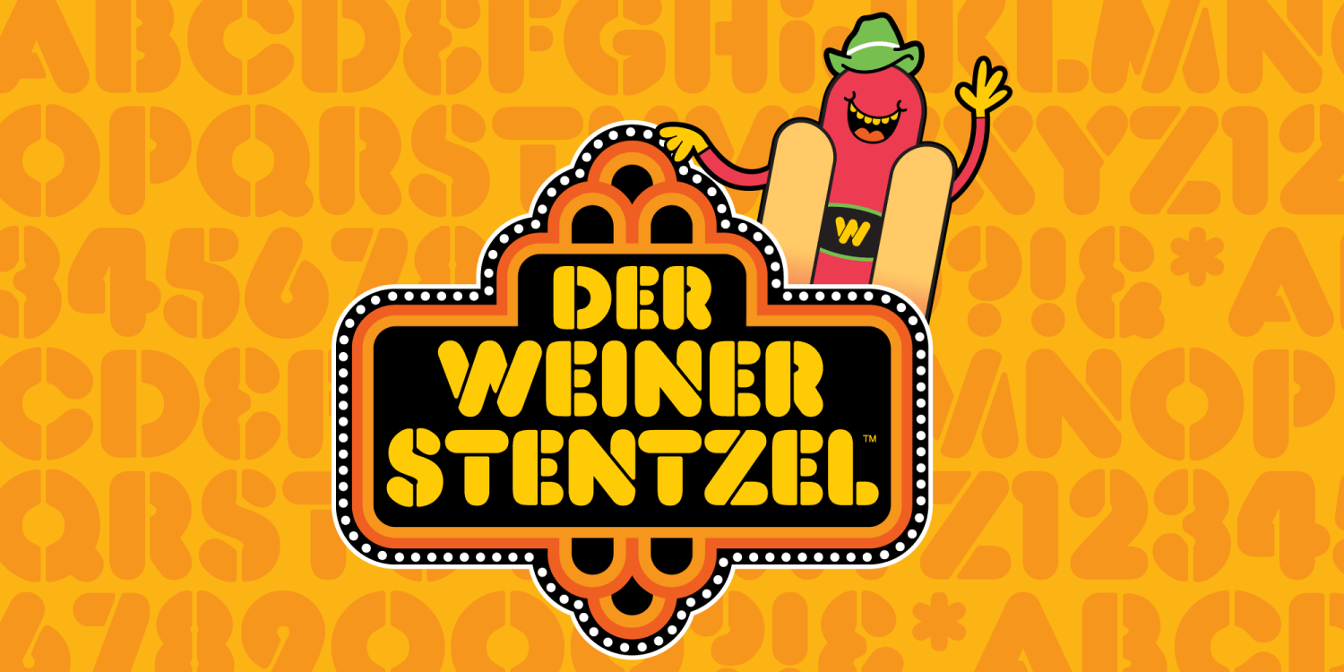 Der Weiner Stentzel Font Poster #1