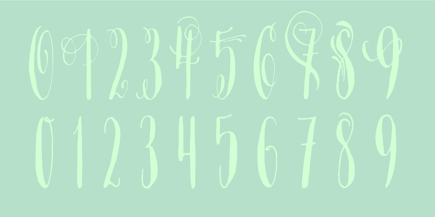 Ahra Font Poster #1
