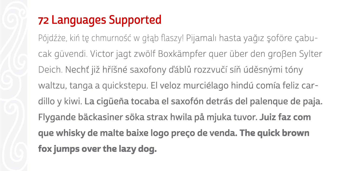 Cabrito Sans Font Poster #1