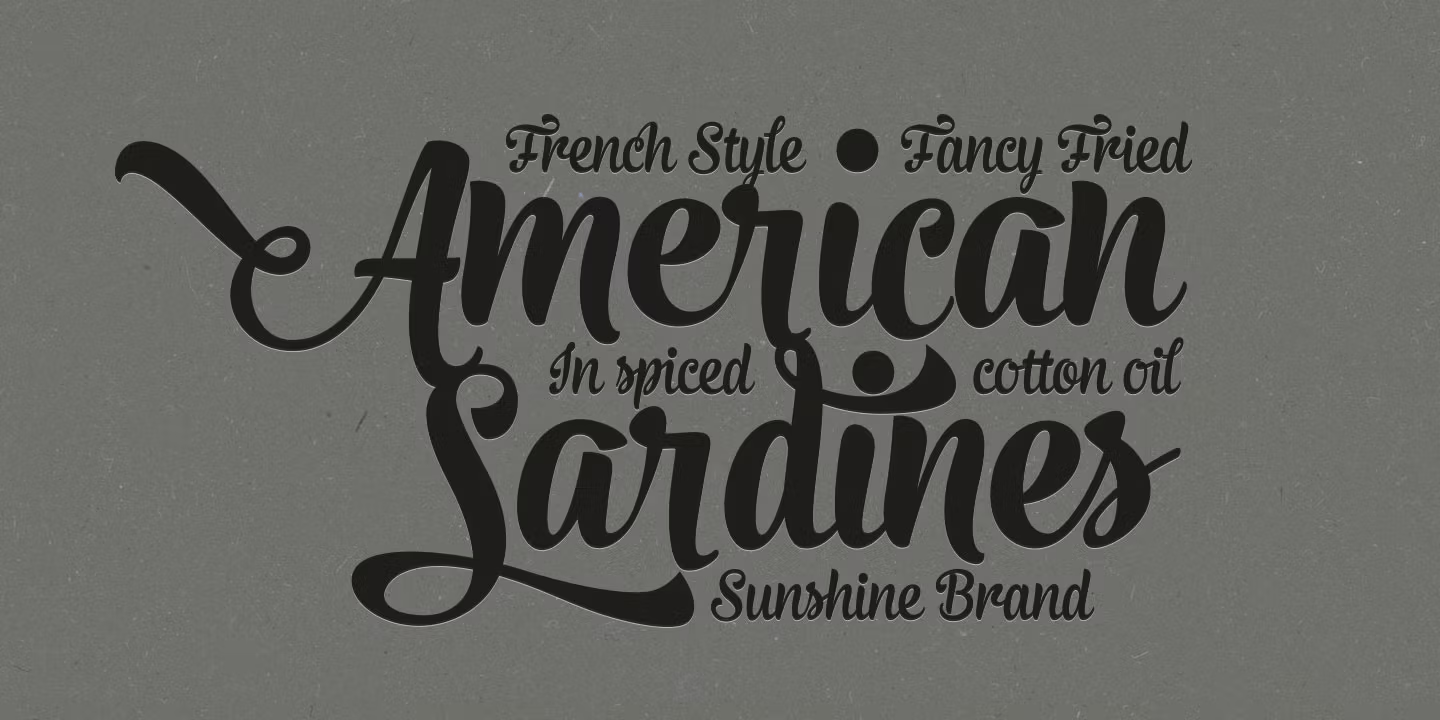 Monday Font Poster #1