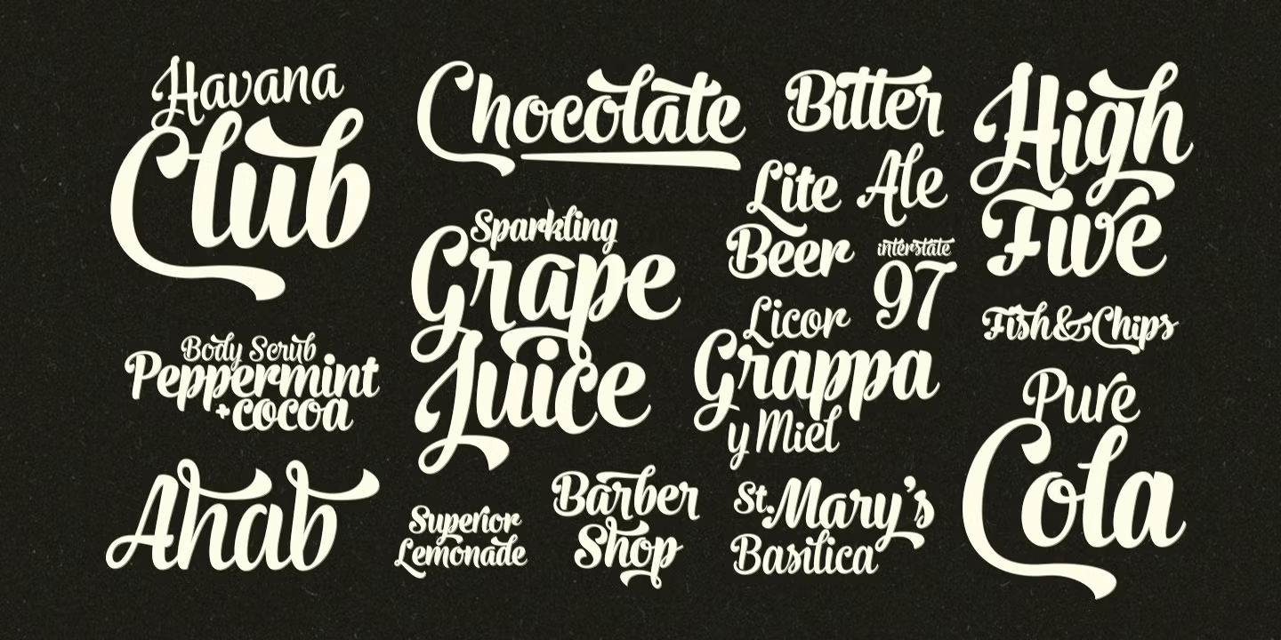 Monday Font Poster #1