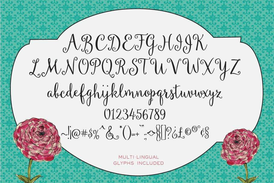 Margherite Font Poster #2