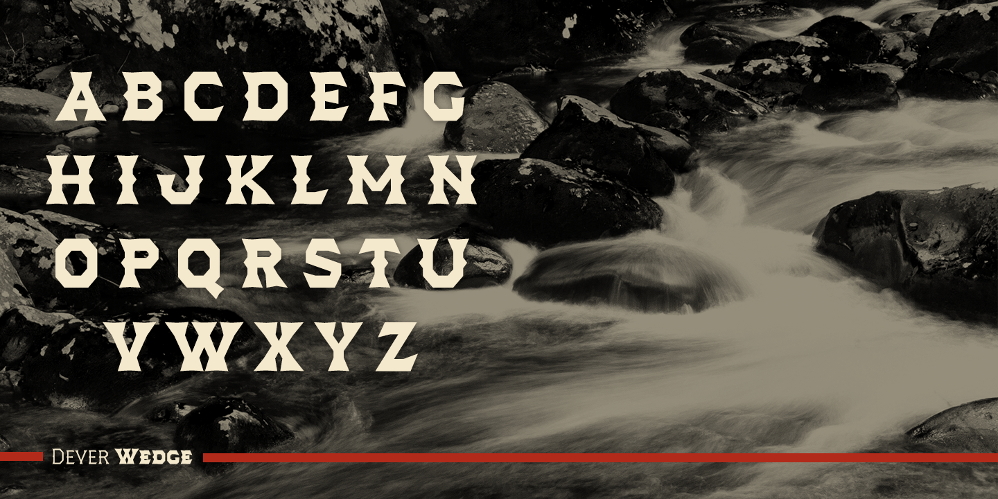 Dever Font Poster #1